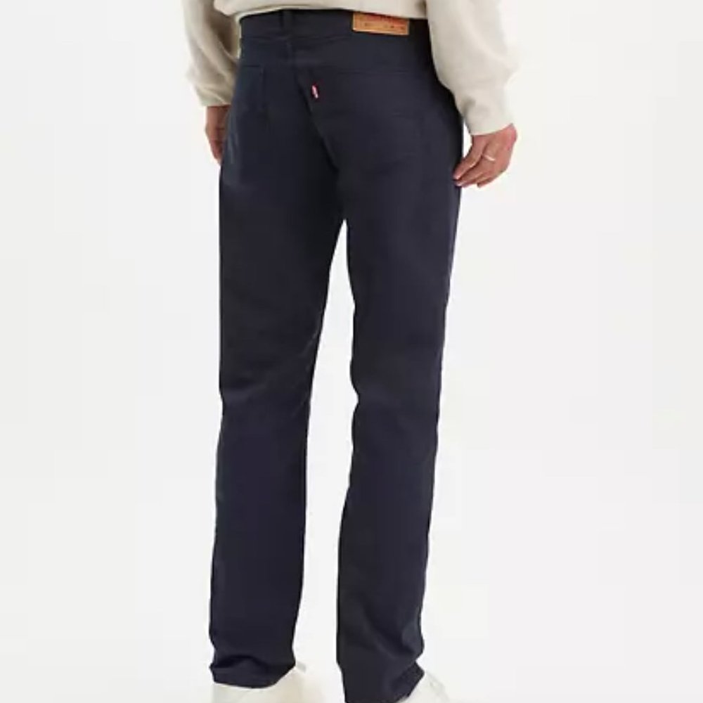 LEVI’S SLIM FIT FLANNEL PANTS Jeans Night Blue Men Size 29x30 045113110511 - Picture 6 of 10